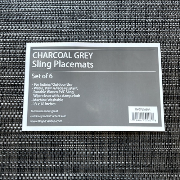 NEW SLING PLACEMATS SET OF 6 - Picture 3 of 6